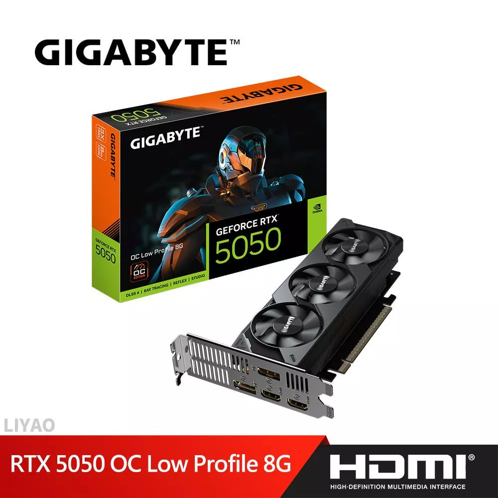 技嘉 RTX 5050 OC Low Profile 8G 顯示卡 技嘉 RTX 5050 OC Low Profile 8G 顯示卡