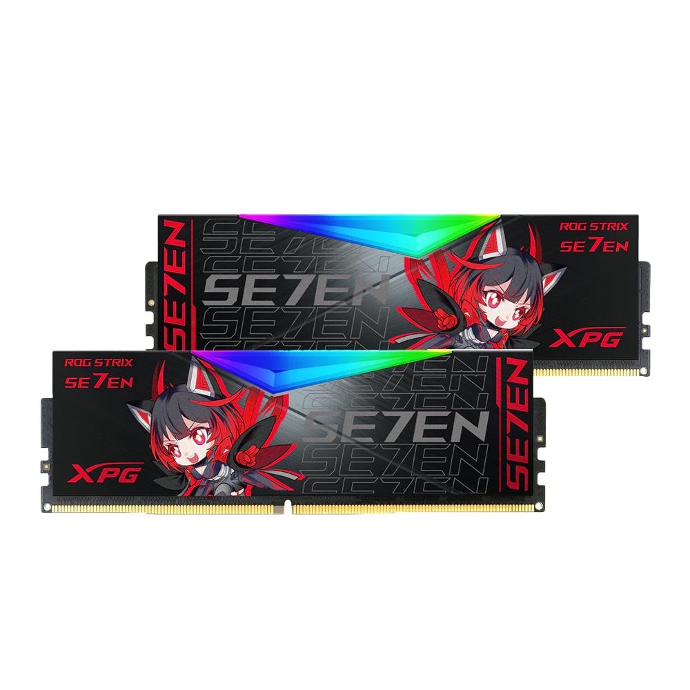 ADATA威剛XPG LANCER RGB 吹雪RO姬聯名款DDR5【16Gx2 / 32Gx2】記憶體