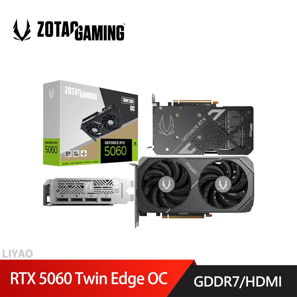 ZOTAC 索泰 RTX 5060 Twin Edge OC 顯示卡