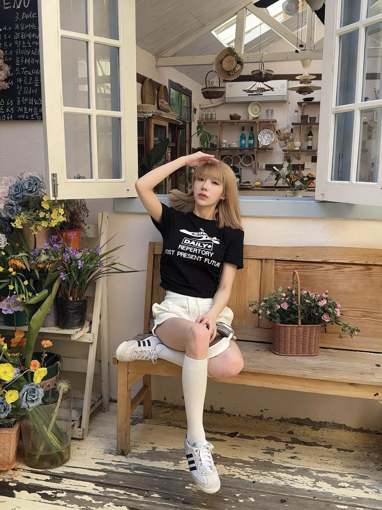 現貨｜3色｜時間三重奏Tee