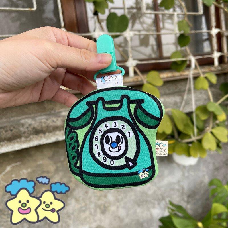 Blingstartwins®️ ☎20年沒換電話的系列☎（多功能安，手作平安符，手帕夾，奶嘴防塵罩組）