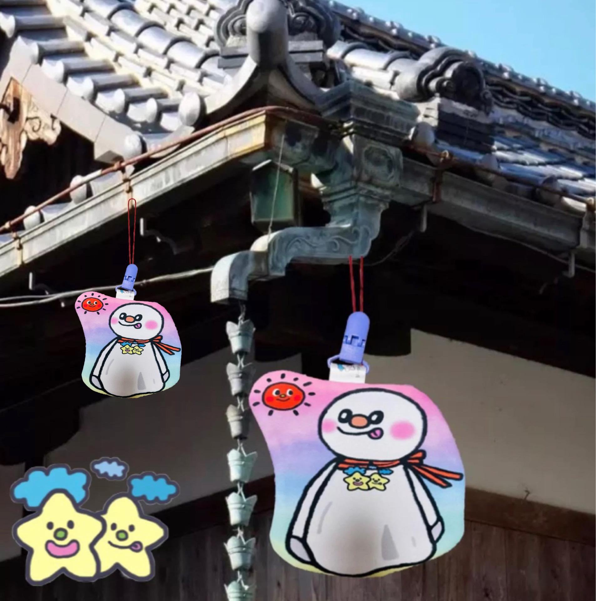 晴天娃娃（平安符袋，手帕夾）
