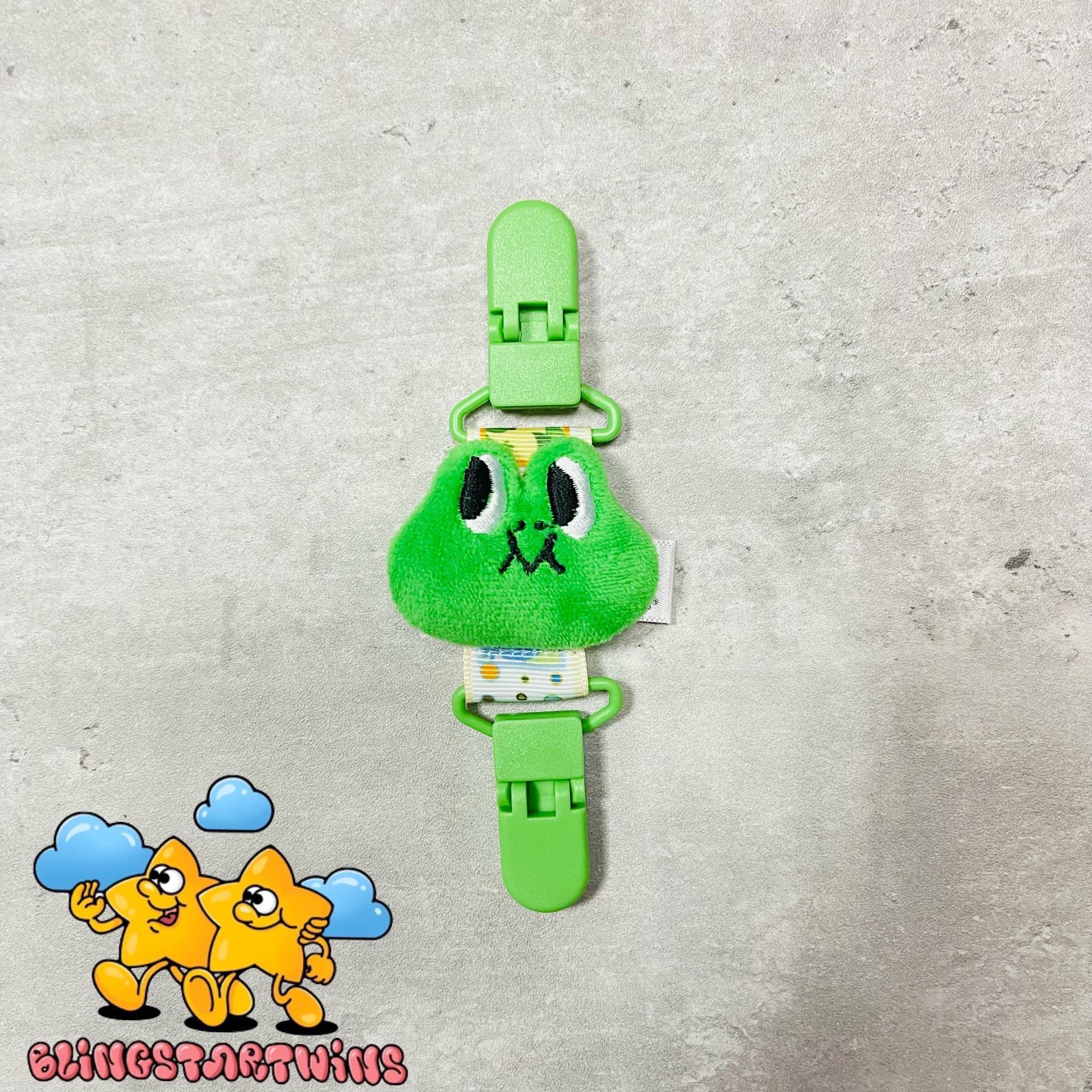 Blingstartwins®️青蛙系列奶嘴練vs萬用夾