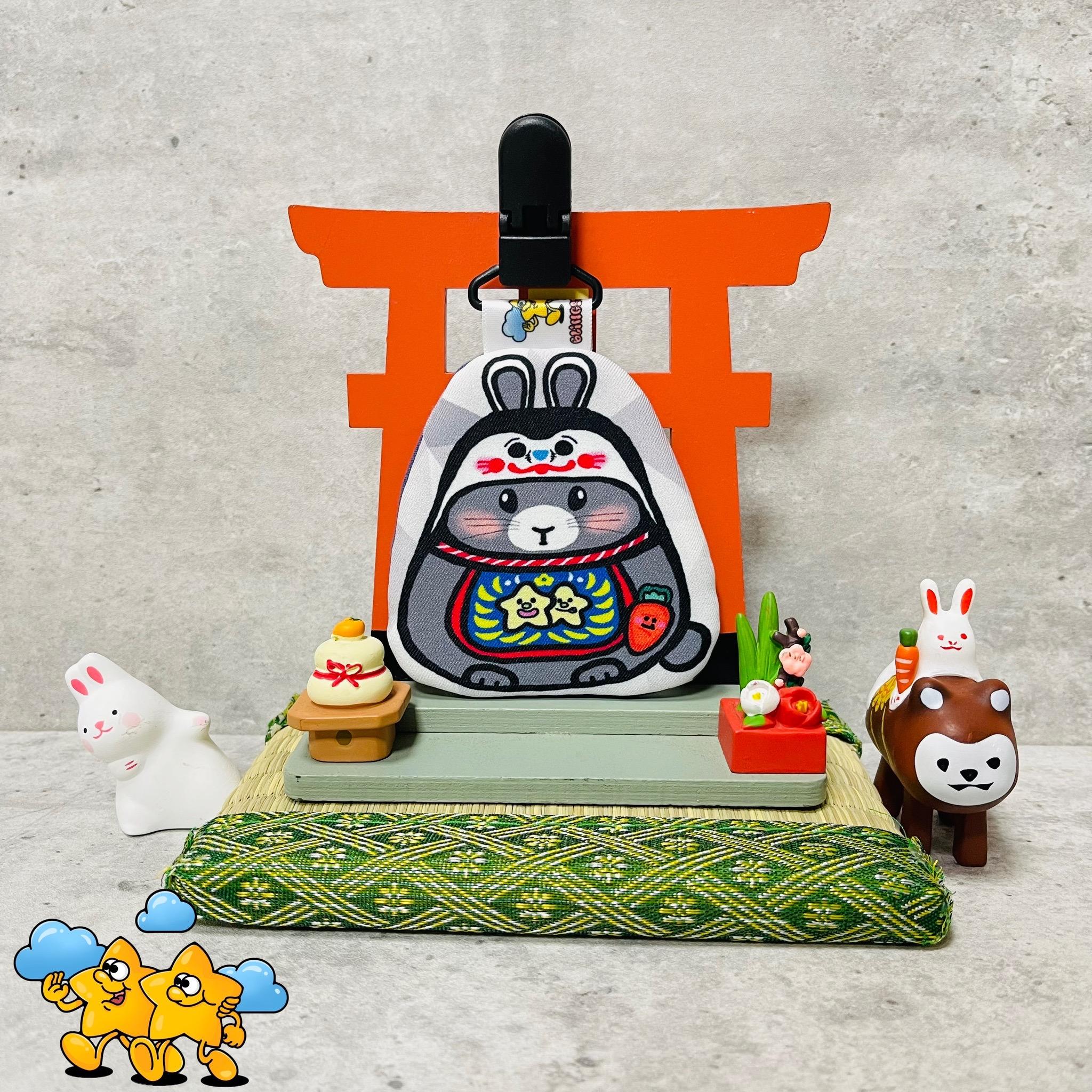 Blingstartwins®️犬張子兔兔達摩系列