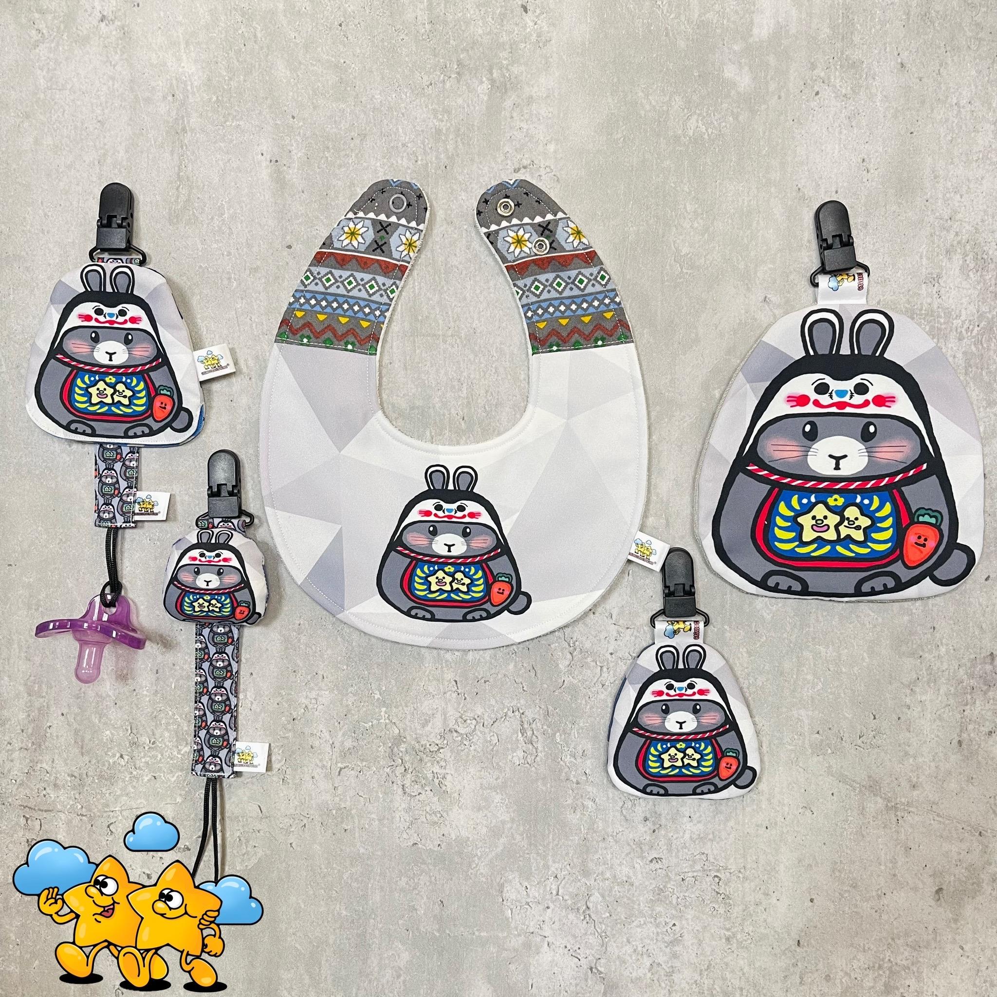 Blingstartwins®️犬張子兔兔達摩系列
