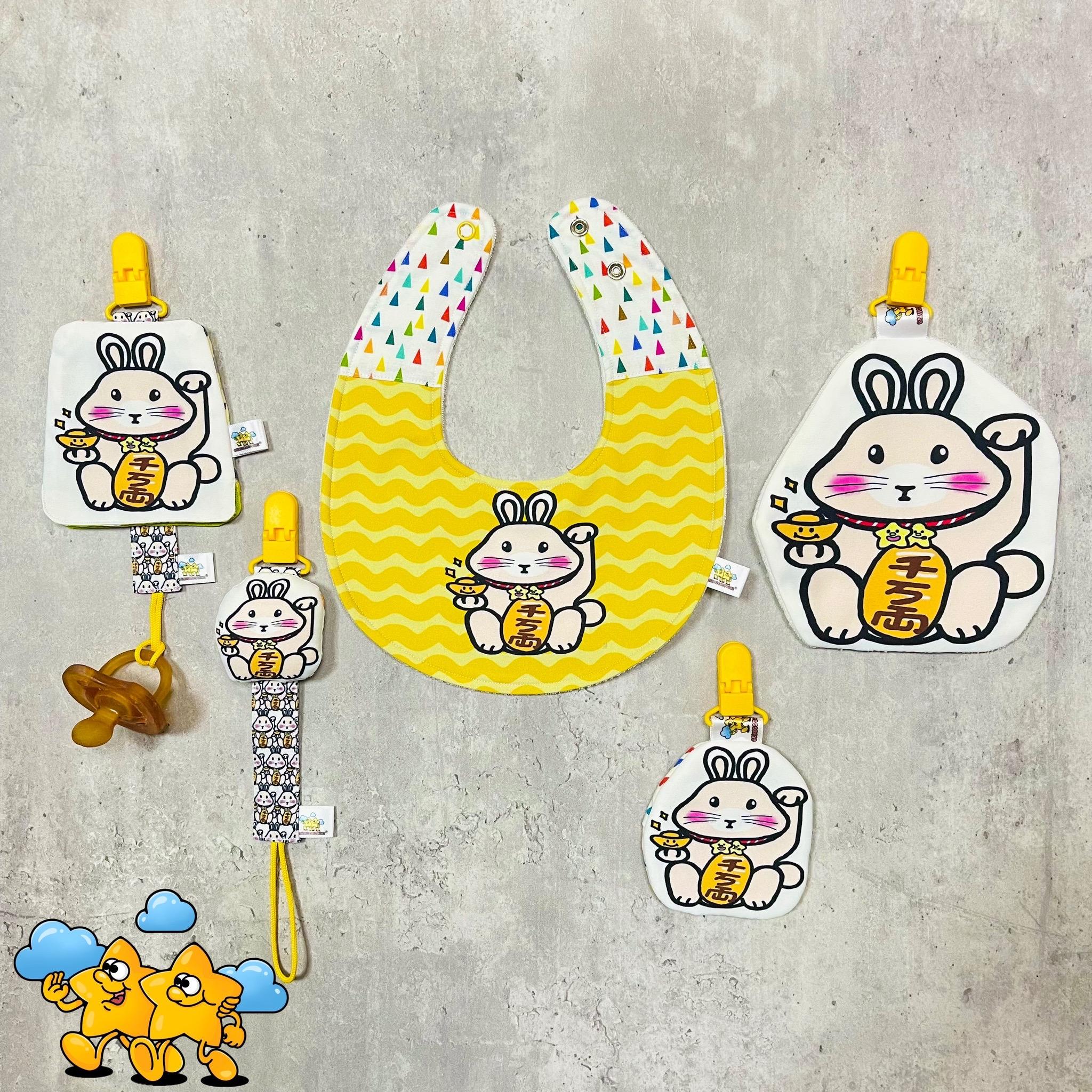 Blingstartwins®️招財兔兔達摩系列