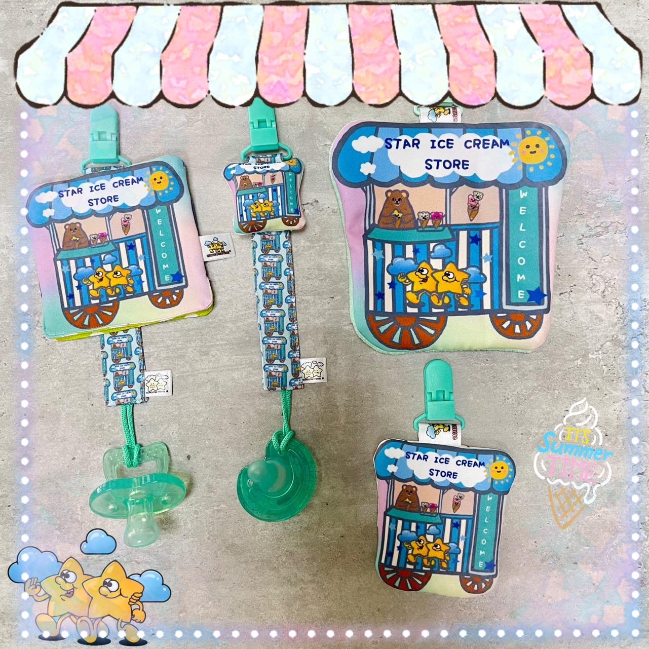 Blingstartwins®️美式冰淇淋餐車系列