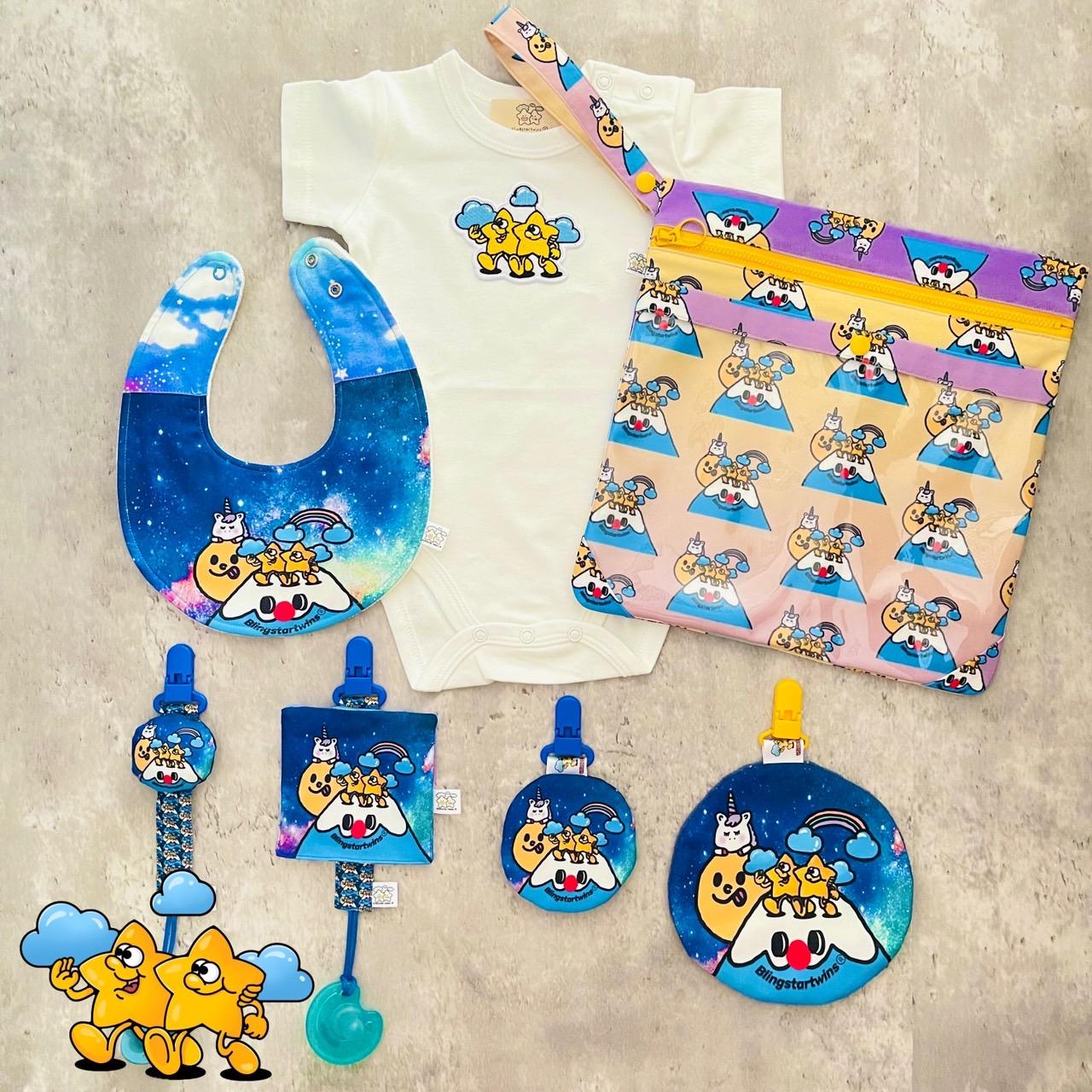 Blingstartwins®️天空越黑星星越亮 happy10th 系列