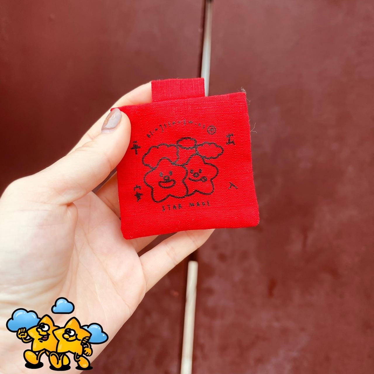 復古星味-古味台南風平安符袋(掛繩式防水平安符袋)