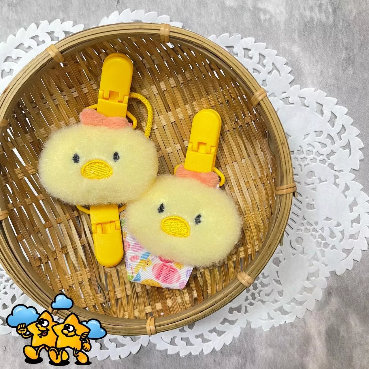 Blingstartwins®️小雞寶寶系列奶嘴練vs萬用夾 Blingstartwins®️小雞寶寶系列奶嘴練vs萬用夾