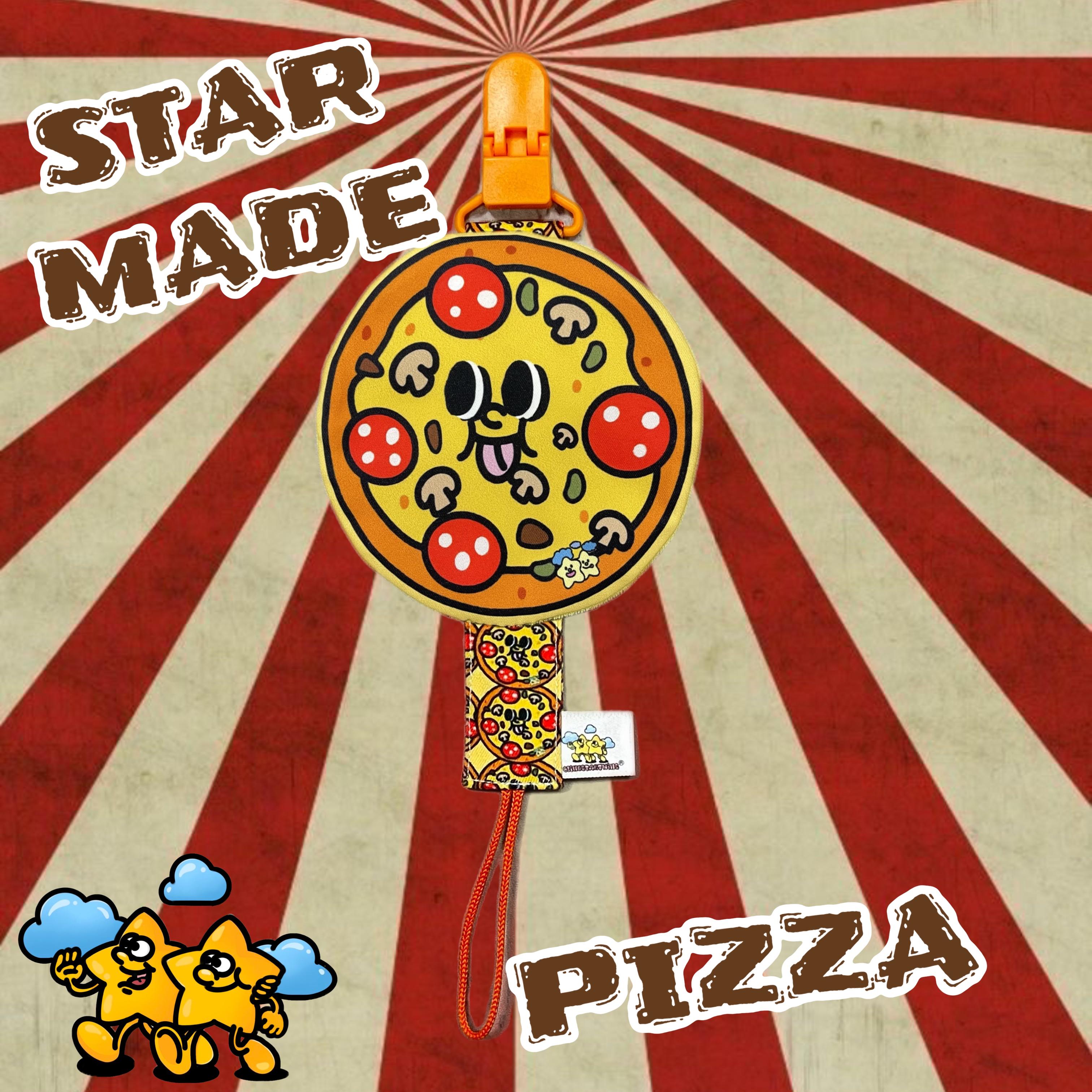 Blingstartwins®️pizza hottttt🔥🍕-手作奶嘴防塵罩組