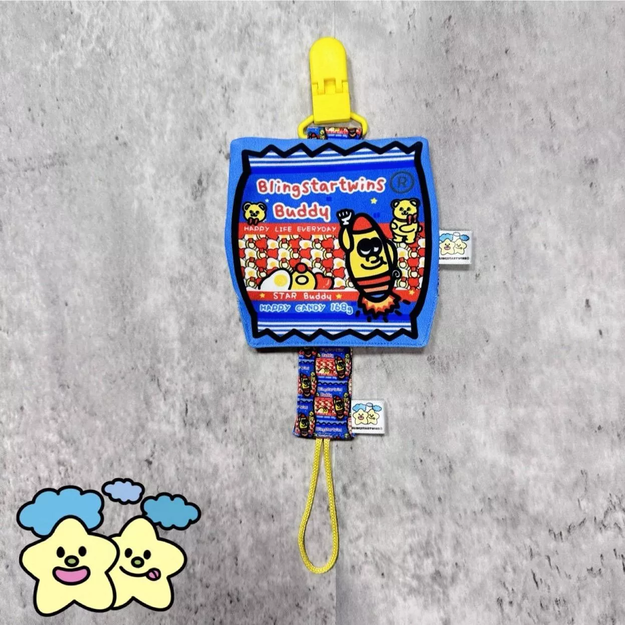 Blingstartwins®️火箭軟糖-手作奶嘴防塵罩組