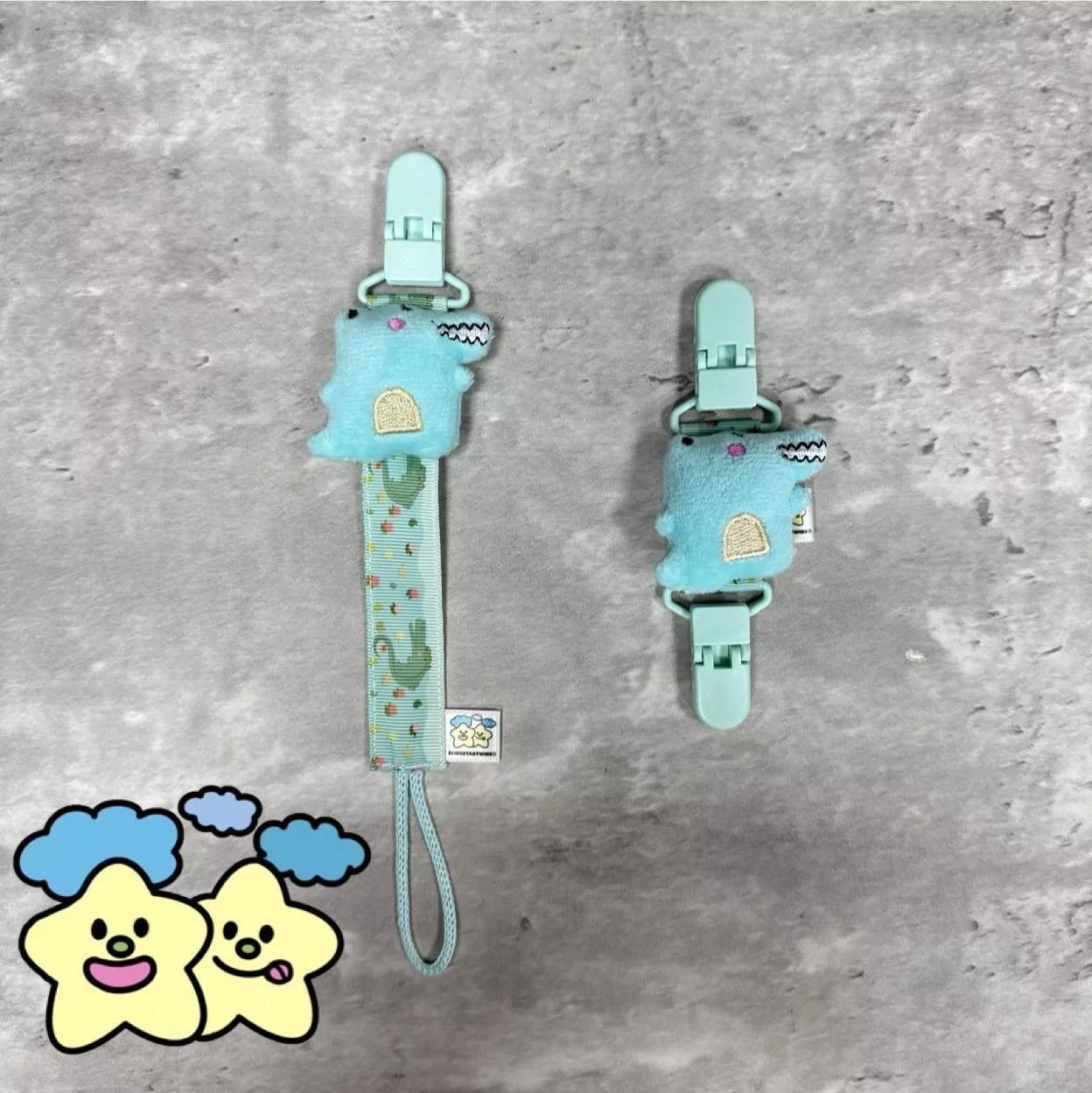 小鱷魚系列奶嘴練vs萬用夾 小鱷魚系列奶嘴練vs萬用夾