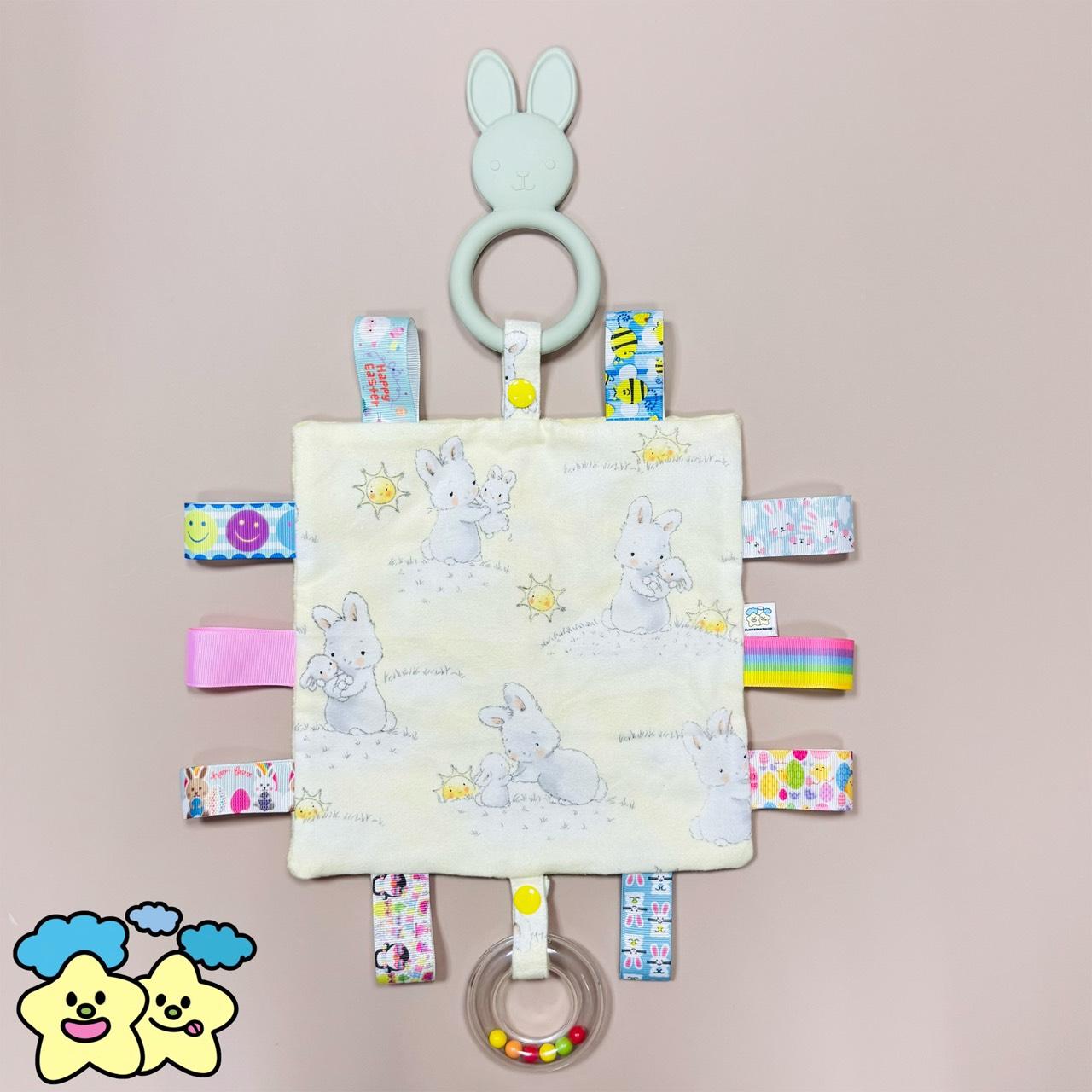 Blingstartwins®️兔兔們-手作安撫巾