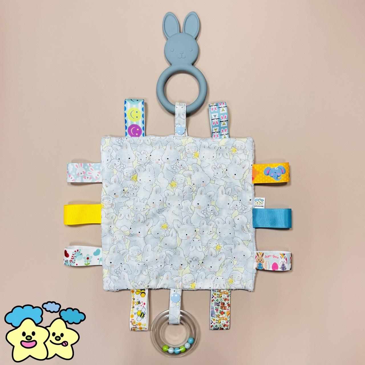 Blingstartwins®️兔兔們-手作安撫巾