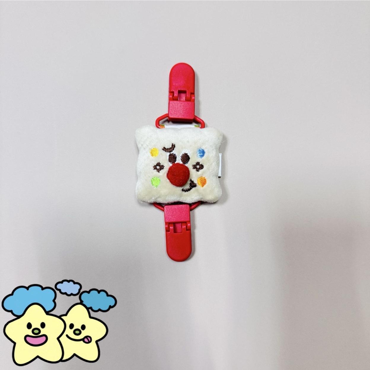 Blingstartwins®️五彩餅乾系列奶嘴練vs萬用夾