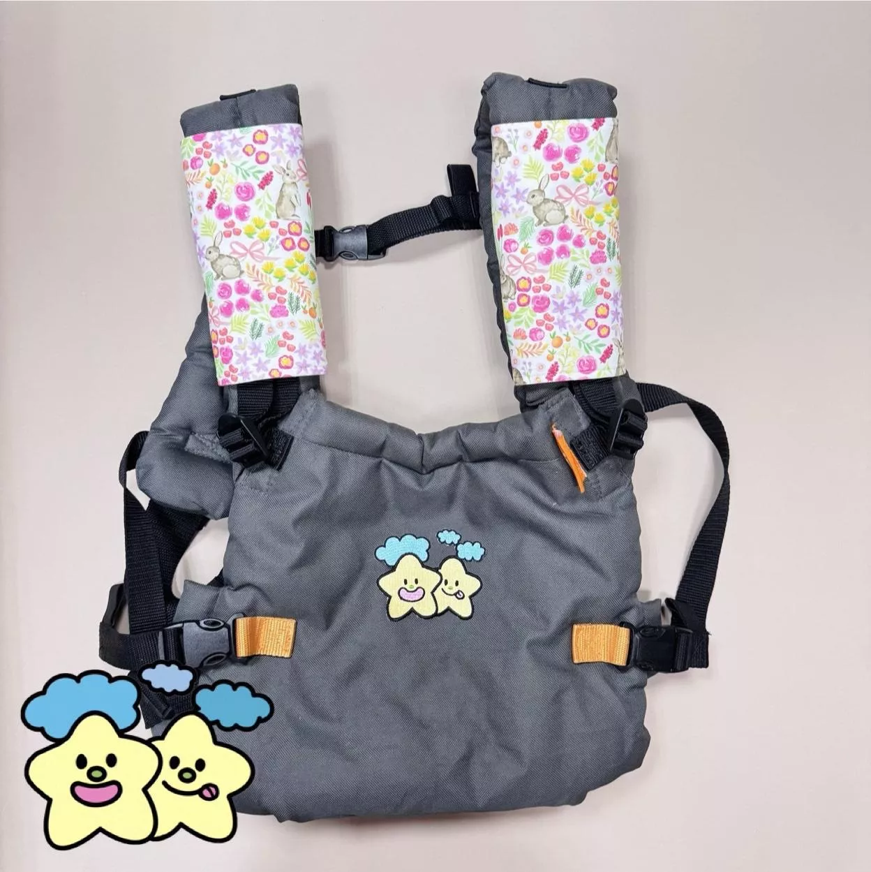 Blingstartwins®️ 兔兔森林-背巾口水巾