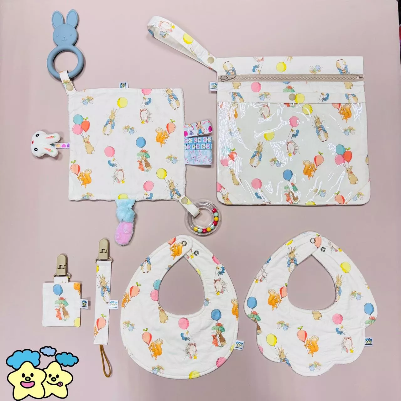 Blingstartwins®️兔兔們-不一樣的滿月禮盒