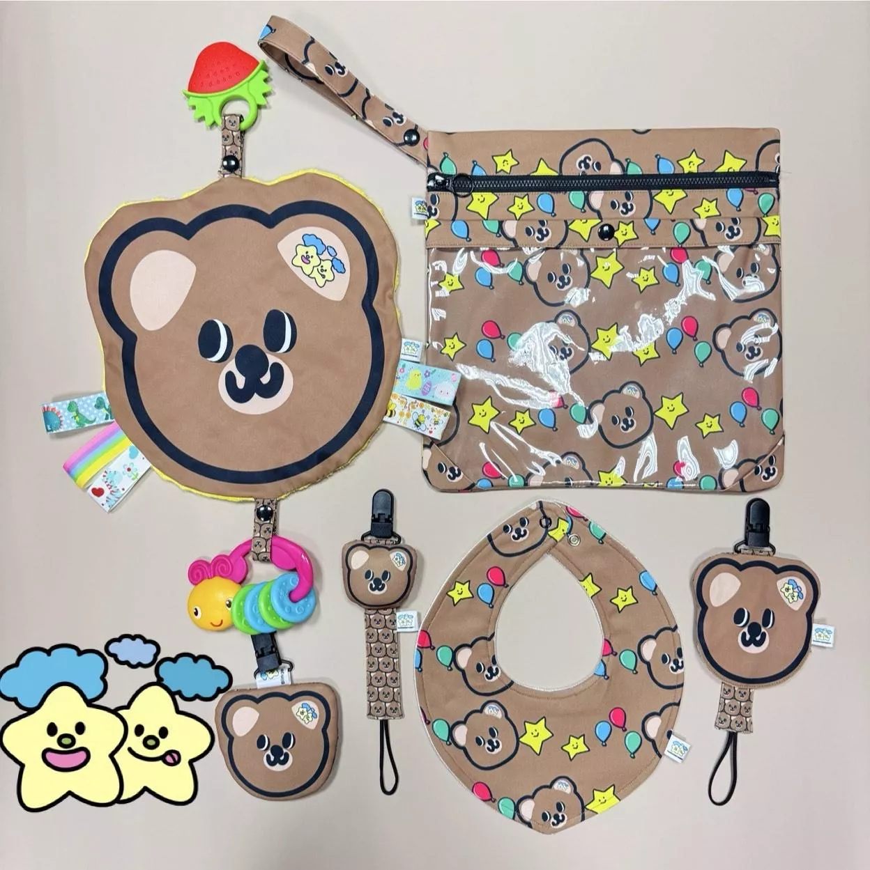 Blingstartwins®️🐻大頭熊熊🐻-不一樣的滿月禮盒