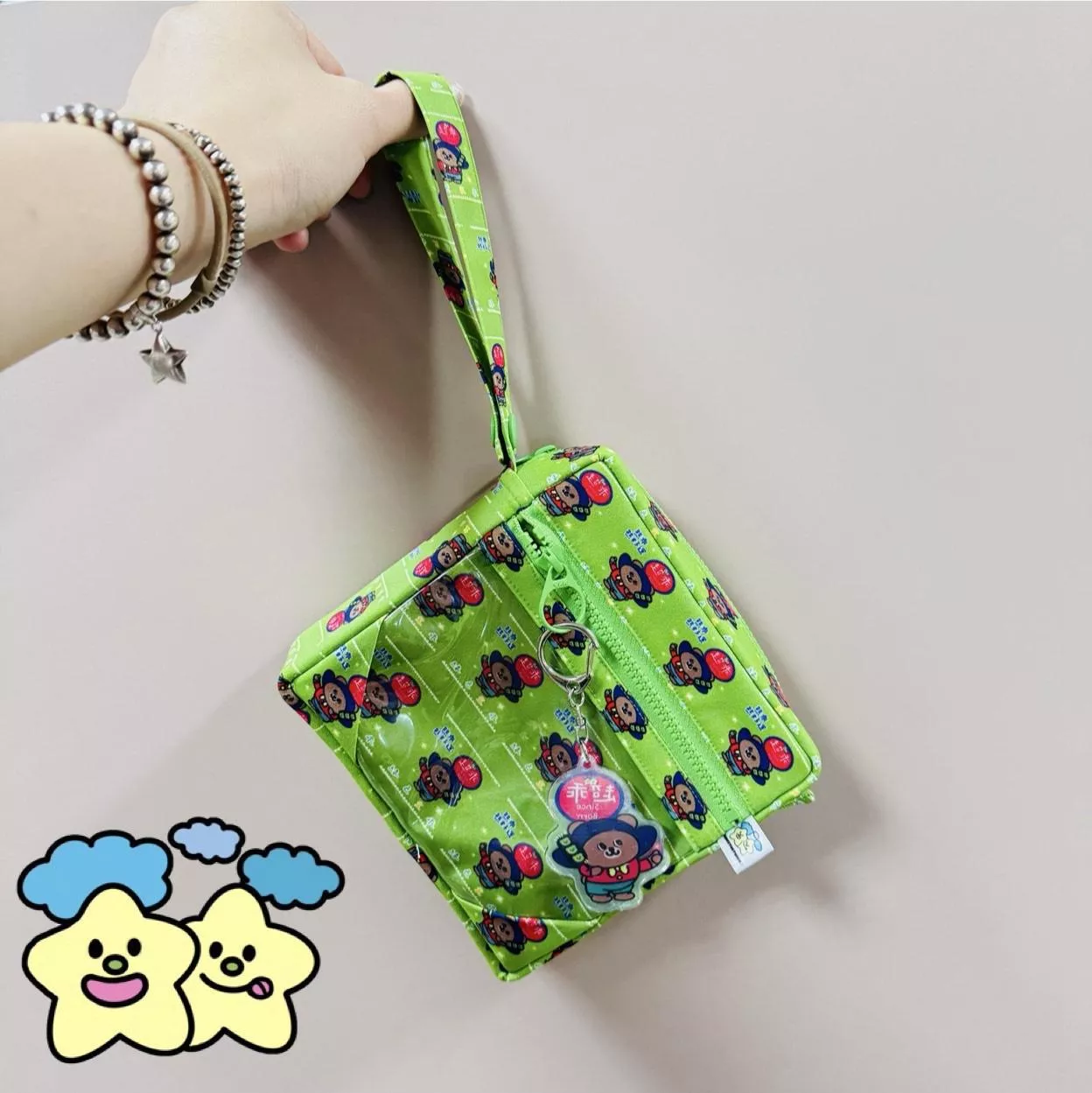 Blingstartwins®️上學熊乖-專利方胖包