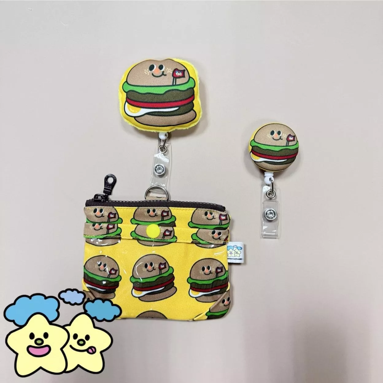 Blingstartwins®️星星堡-手作專利識別證套/易拉釦