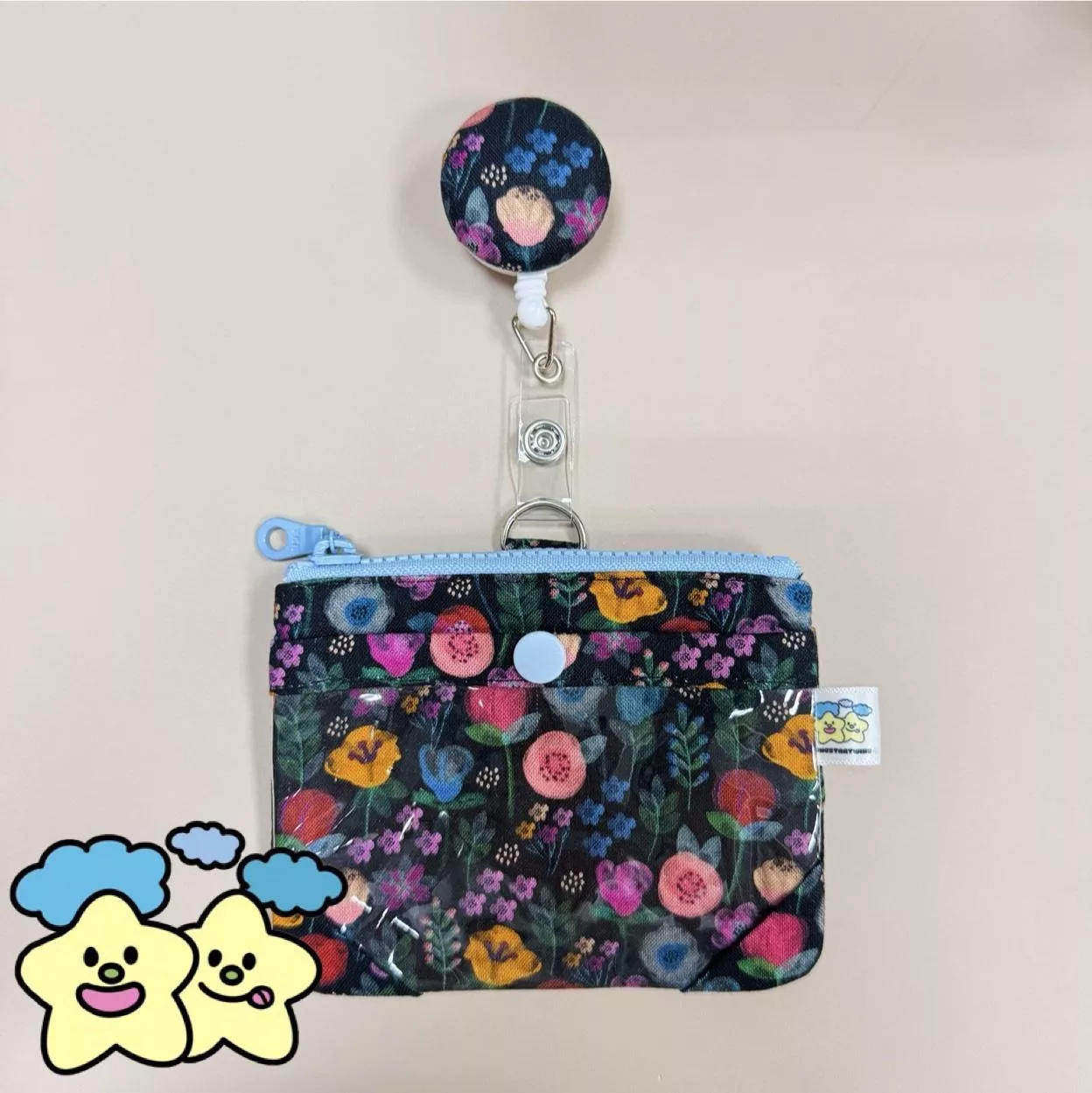 Blingstartwins®️小花花-手作專利識別證套/易拉釦