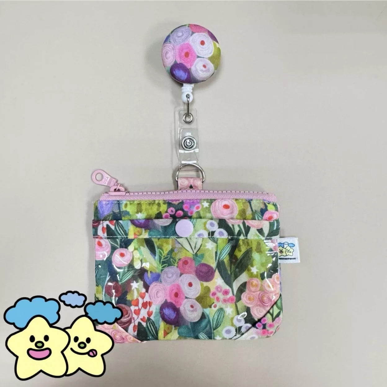 Blingstartwins®️艷-手作專利識別證套/易拉釦