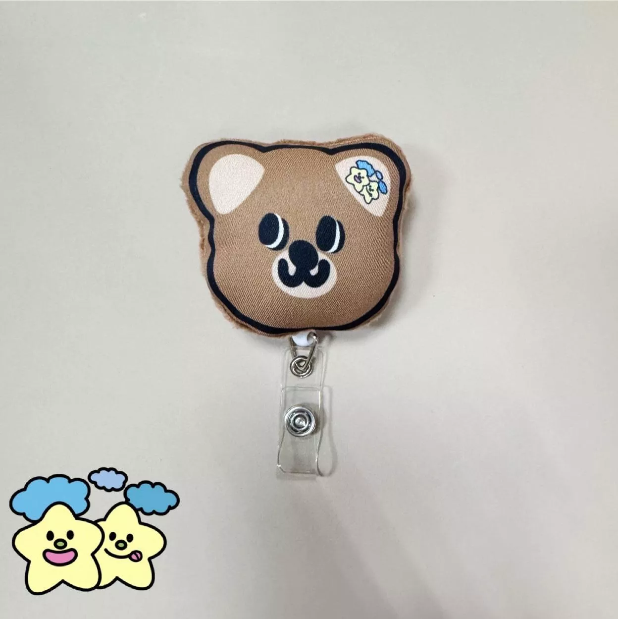 Blingstartwins®️buddy-胖胖浮誇毛絨易拉釦