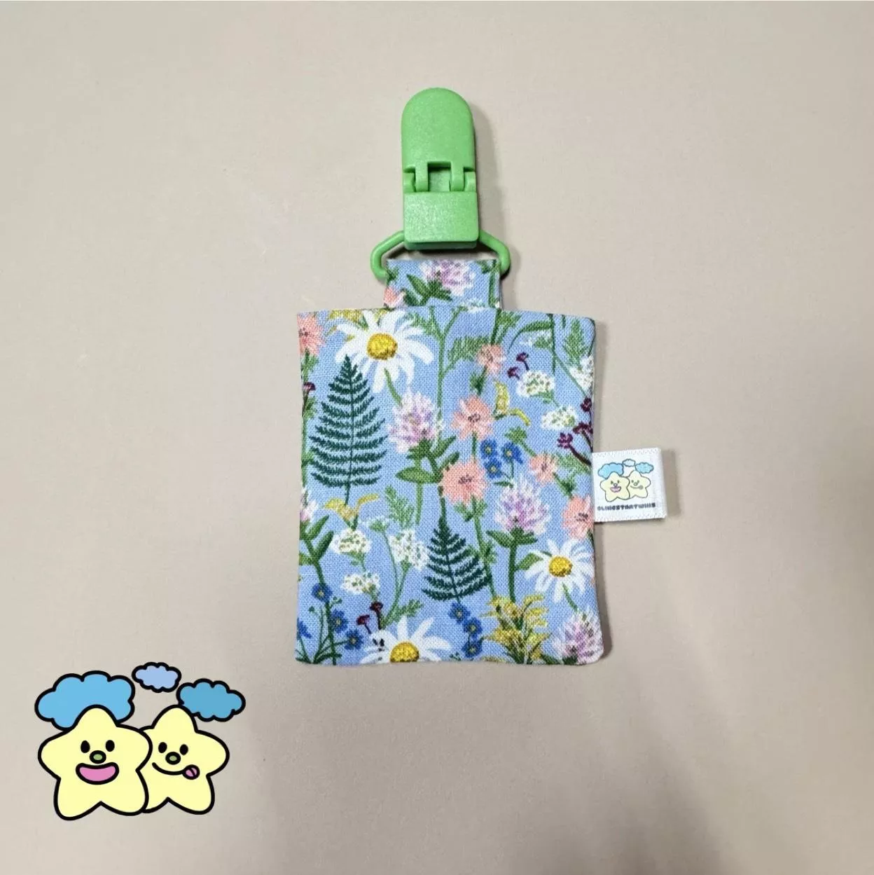 Blingstartwins®️ 花園-暗釦式手作平安符袋