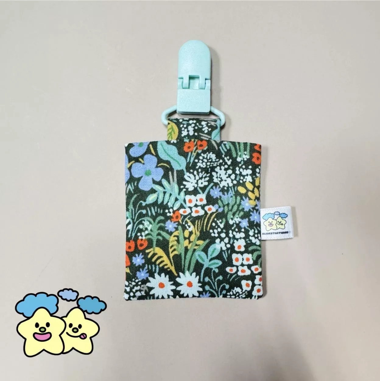 Blingstartwins®️小碎花-暗釦式手作平安符袋