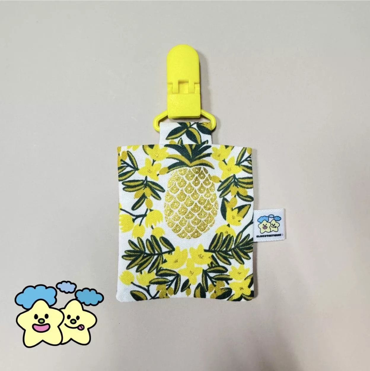 Blingstartwins®️ 旺旺來-暗釦式手作平安符袋