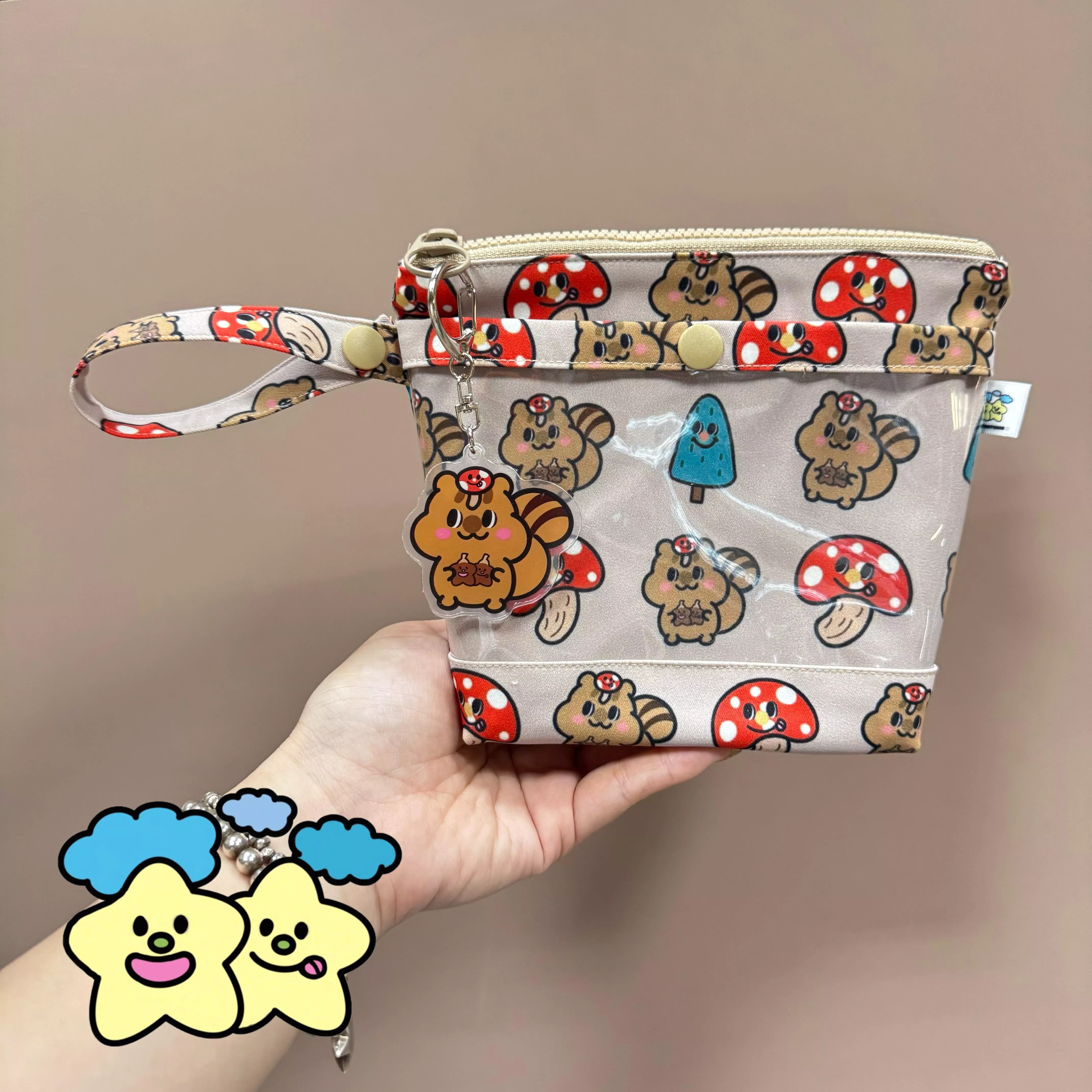 Blingstartwins®️bubble-幼兒園托藥包