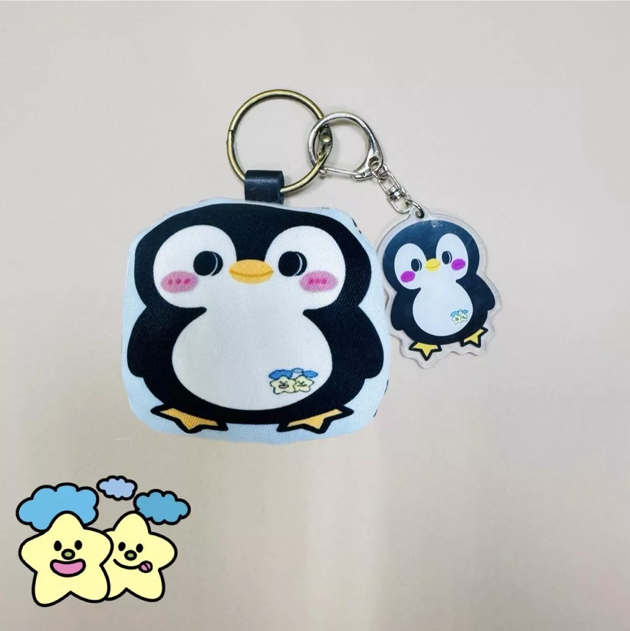 Blingstartwins®️拚谷-可愛的標記書包/棉被袋掛牌