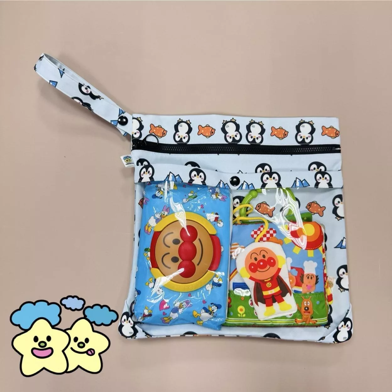 Blingstartwins®️拚谷-手作專利尿布包