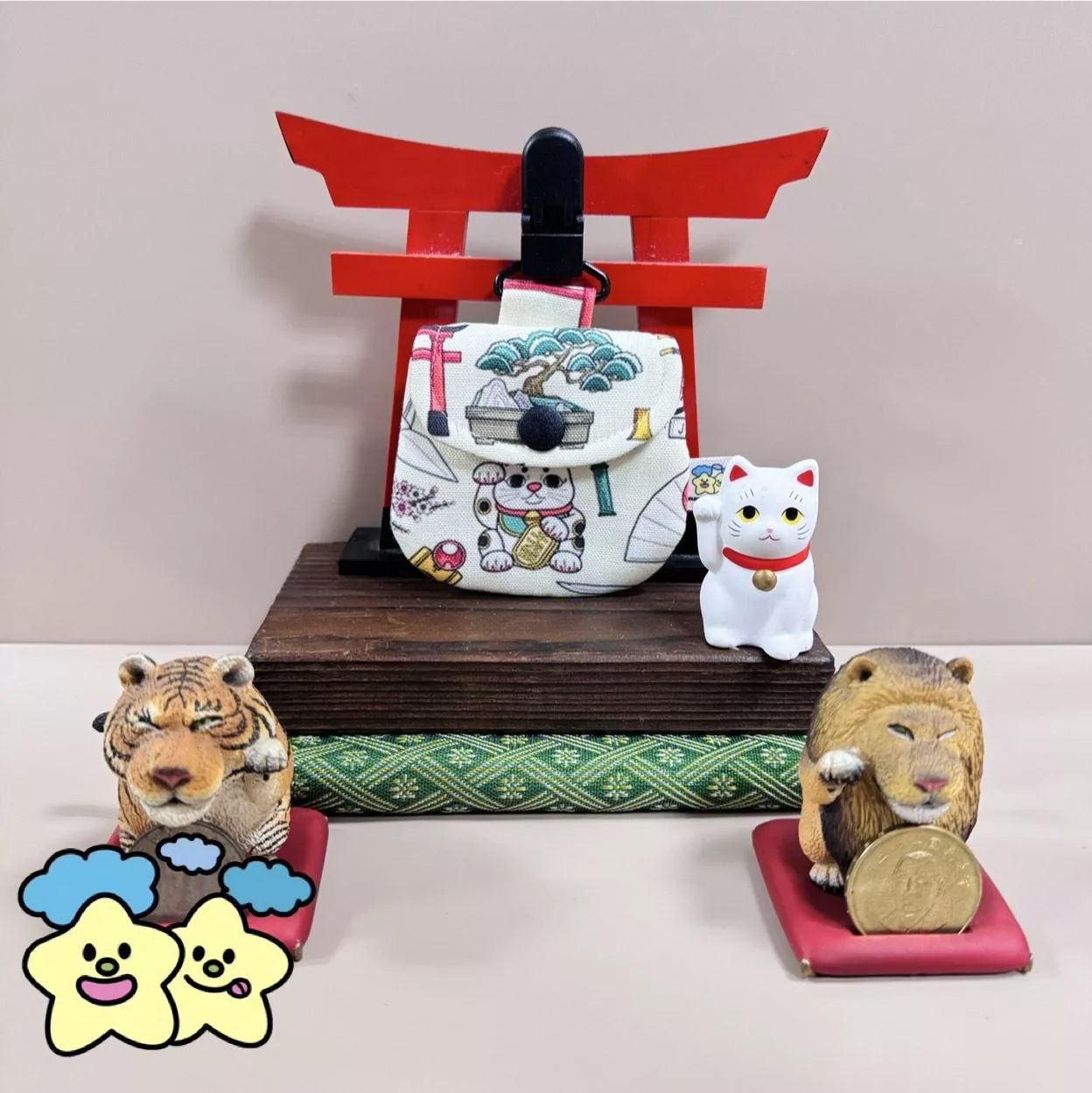 Blingstartwins®️招財貓-錦囊符袋