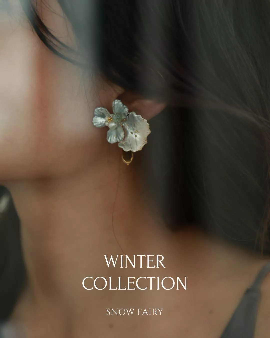 冬季新品 雪國精靈 耳環