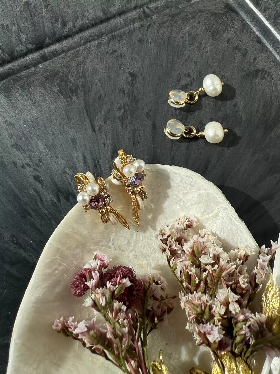 情人節限定 小花束耳環 耳針 耳夾 情人節限定 小花束耳環 耳針 耳夾