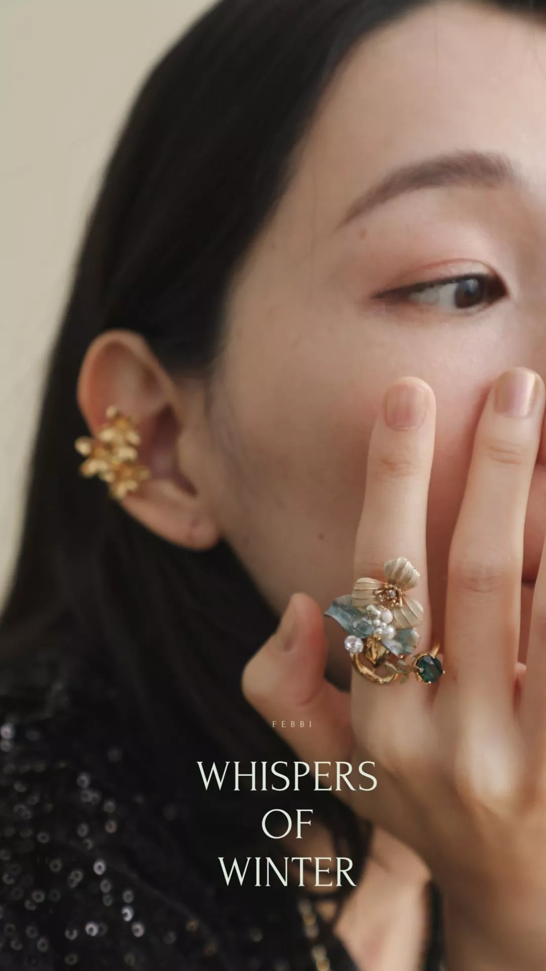 冬季絮語 花朵戒指