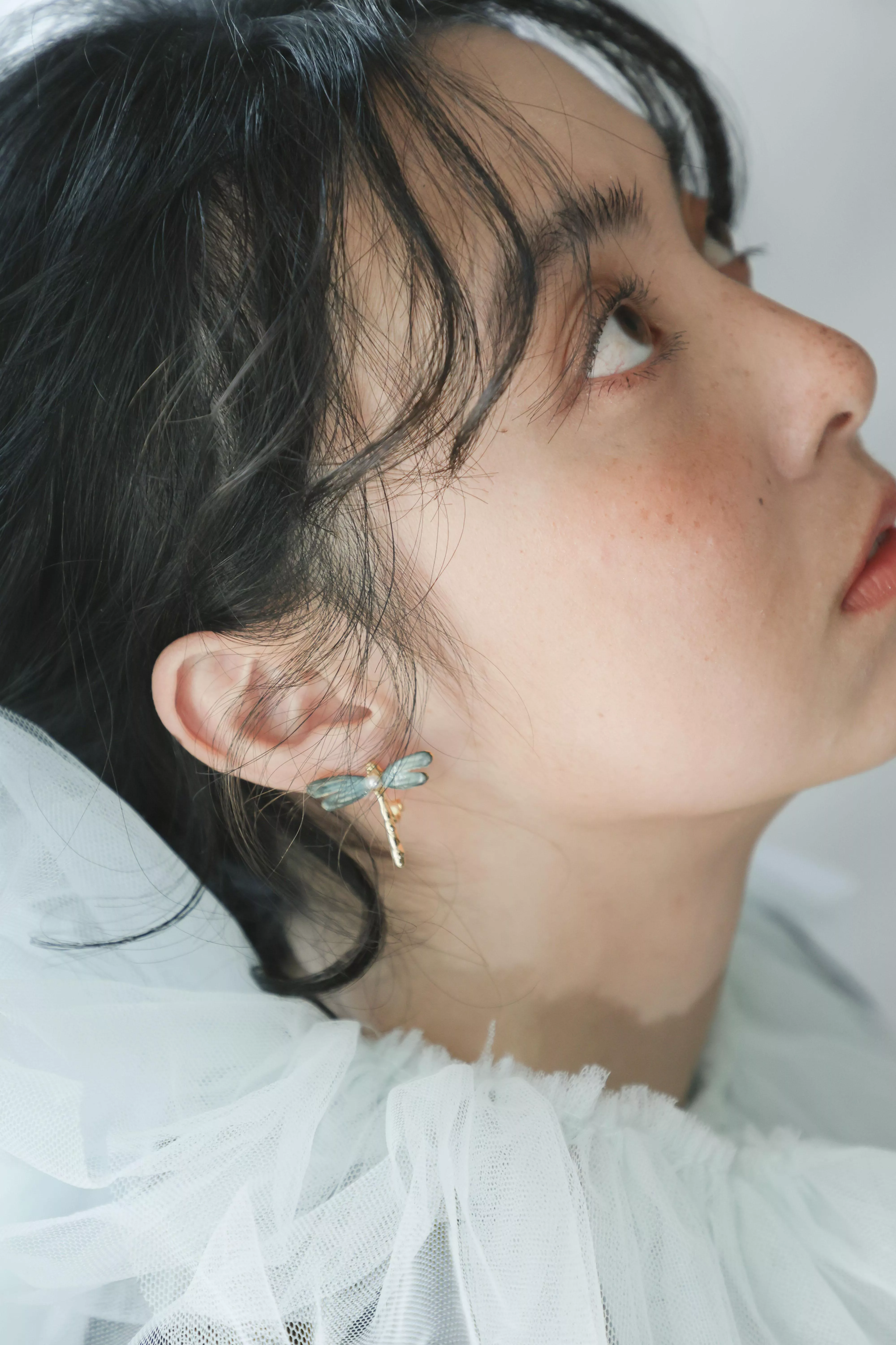 小蜻蜓耳環