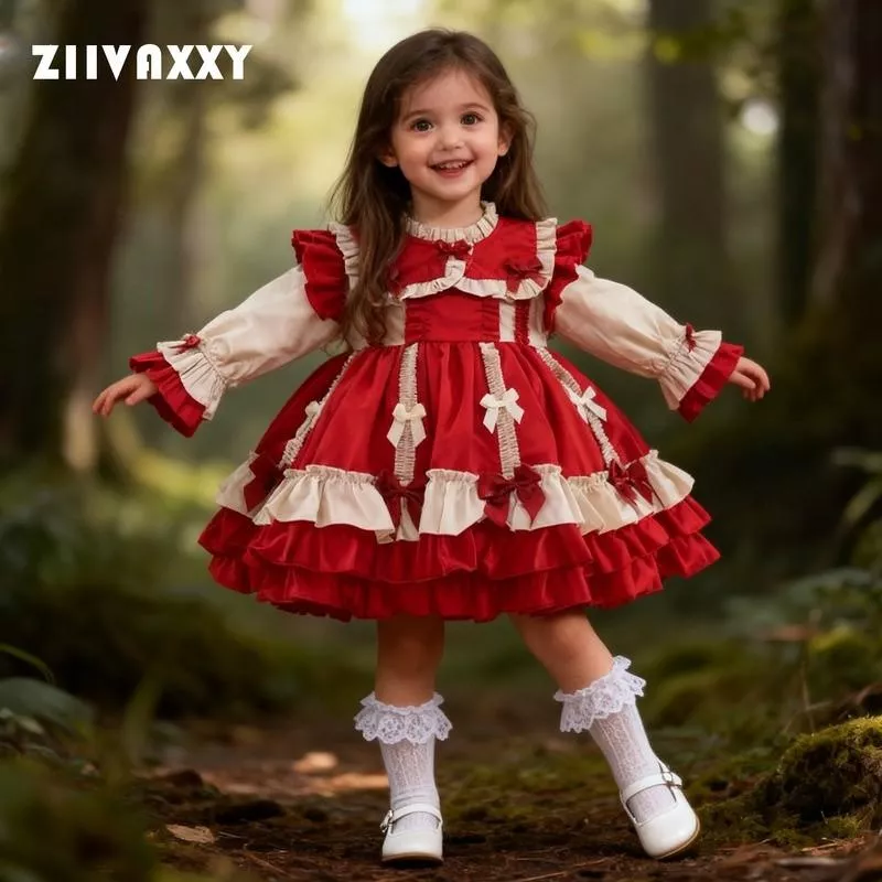 【紅寶雪姬小禮裙】