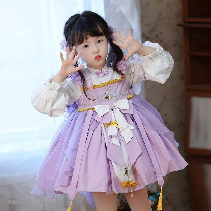 【小紫夢華蓬蓬裙】