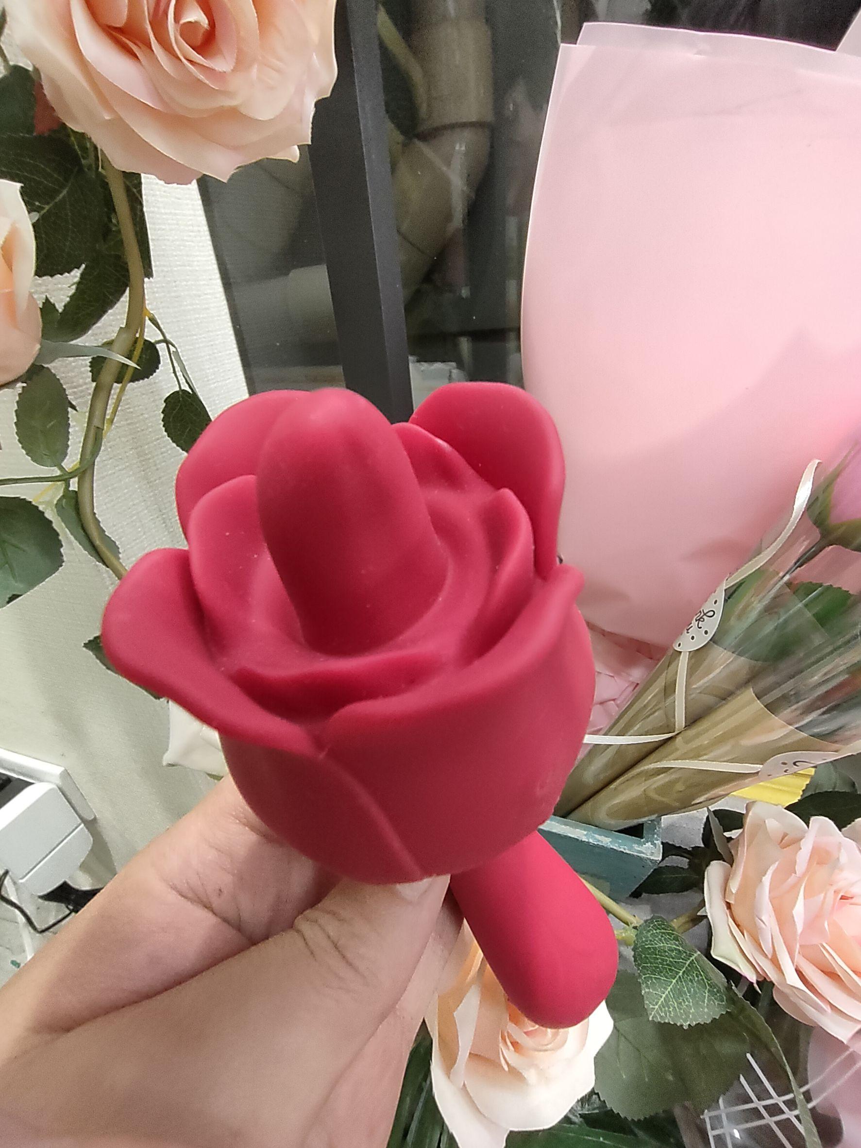 SHD-999133玫瑰大師2-ROSE PRO 2-奢華極緻舌頭舔動+震動+G點按摩器二合一-USB充電