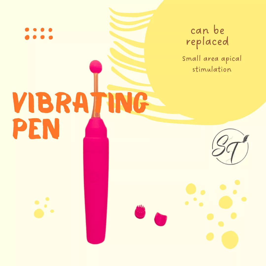 RC-999070.高潮震動筆-超柔材質-強力震動-USB充電-白線盒