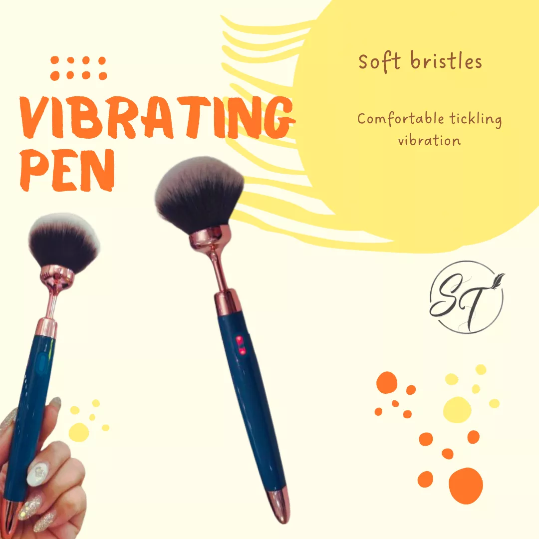 RC-999047凡莉-VANLII私處騷動輕柔粉刷按摩棒-充電款