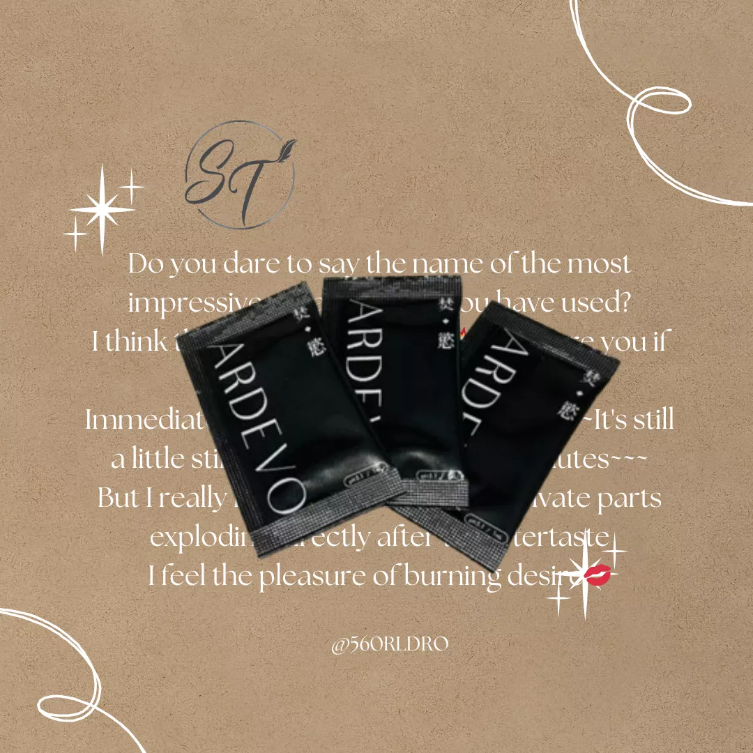 TC-MMST-007 焚慾．ARDEVO 人體高潮潤滑液 隨身體驗包 1ml