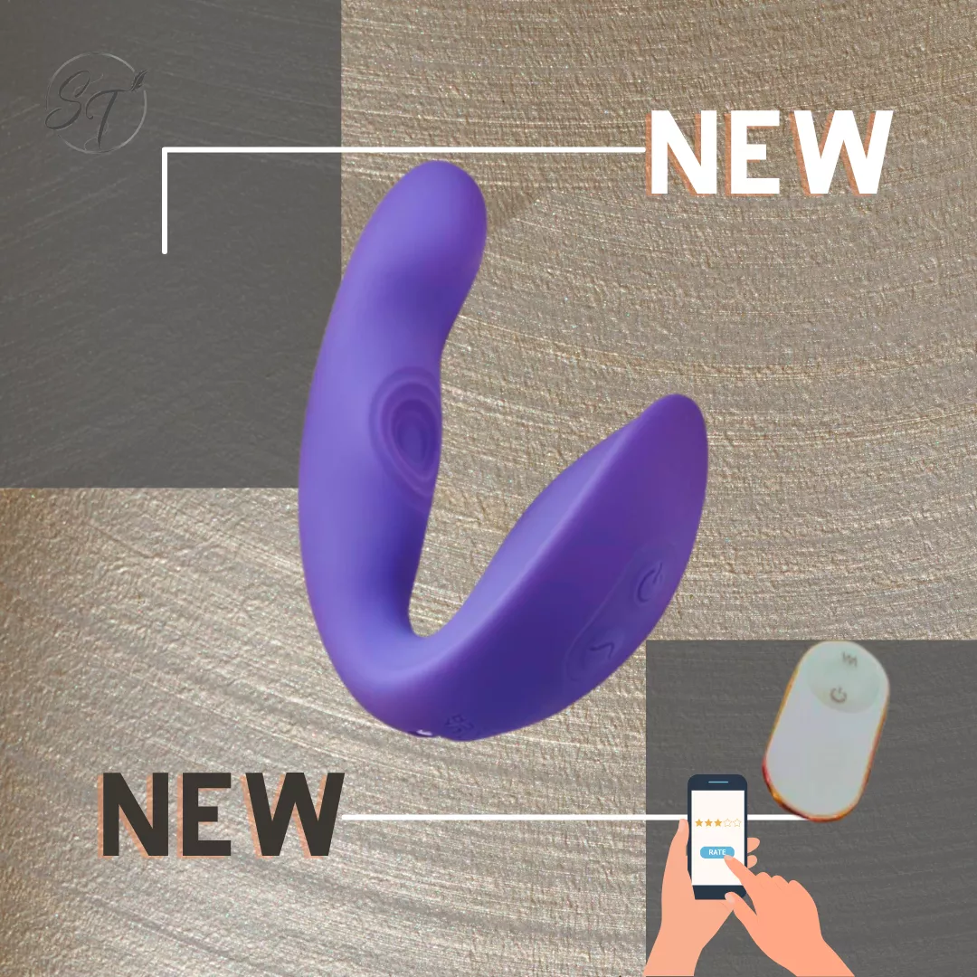 SHD-999198 香港S-HANDE-TEASING G-撩動-G點強震穿戴式拍擊遙控APP按摩器(9頻率)