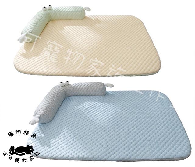 【預購】★大眼 冰絲涼感寵物墊