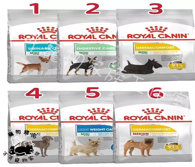 【預購】皇家小中大型犬狗飼料
