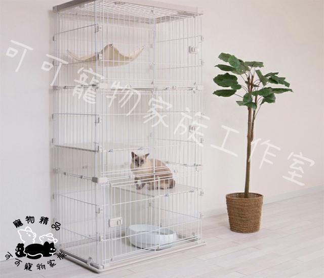 【預購】IRIS木質貓籠2層