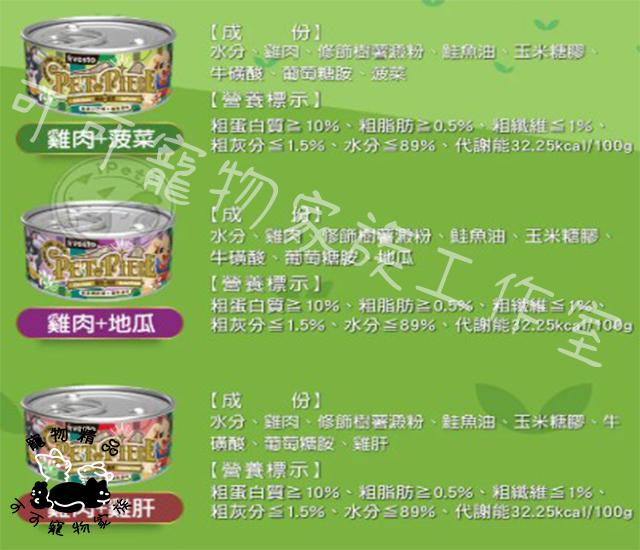 【預購】vosto秘湯機能罐銀罐(貓狗罐)